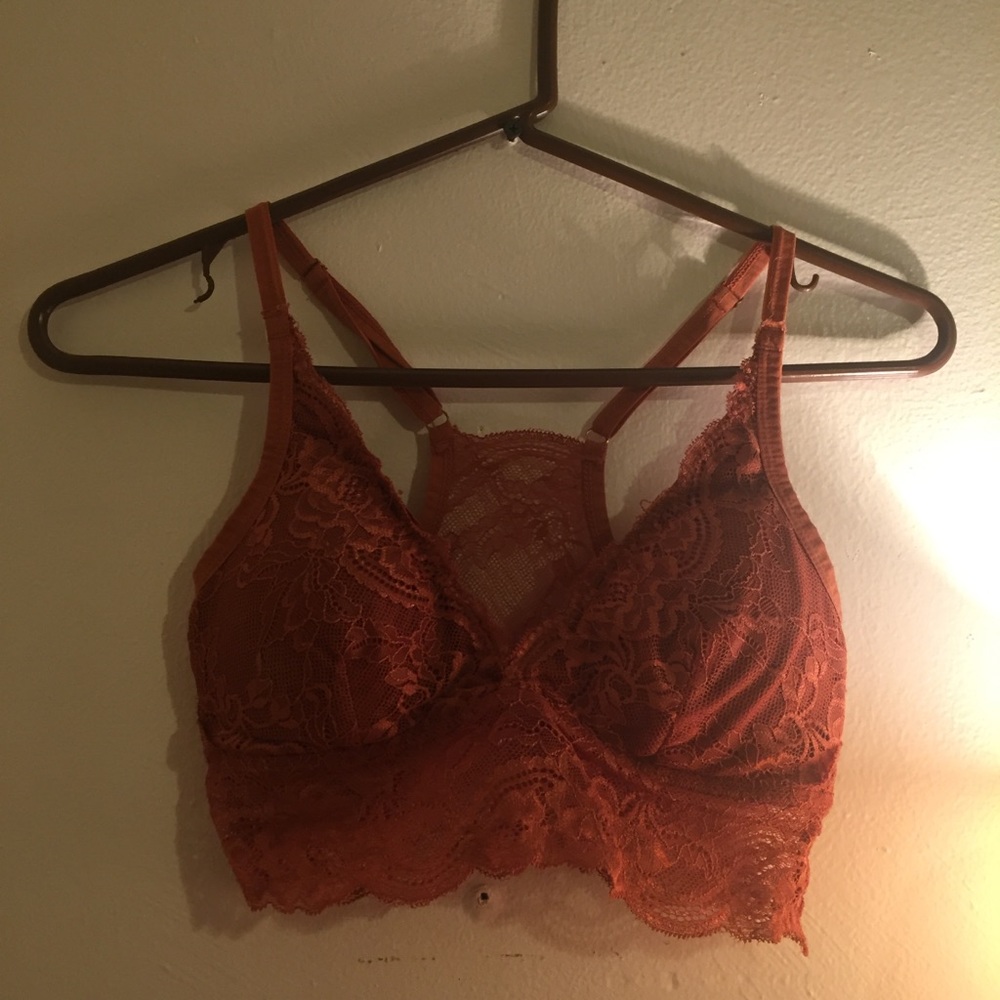 Burnt orange bralette